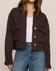 Z SUPPLY REY CROPPED CHORE JACKET