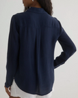 BELLA DAHL CLEAN FRONT BUTTON DOWN