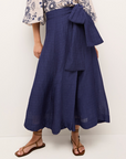 MARIE OLIVER ESTINE WRAP SKIRT
