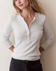 MARINE LAYER LS BABY RIB HENLEY