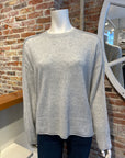 ALASHAN CASHMERE EMILIA CREW W/ JERSEY ROLL