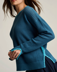 LISA TODD POWER STITCH SWEATER