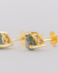 ELLI PARR DECO MINI LABRADORITE STUDS