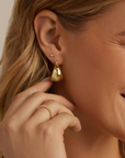 GORJANA BANKS HOOPS GOLD