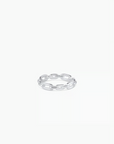 GORJANA PARKER LINK RING SILVER (SIZE 8)