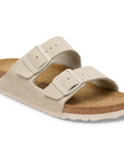 BIRKENSTOCK ARIZONA OYSTER SUEDE - NARROW