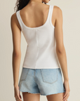 Z SUPPLY NIKO SCALLOP RIB TANK TOP