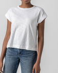 LILLA P SLEEVELESS BOXY CREWNECK
