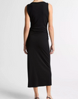 VINCE COWL NECK TANK DRESS