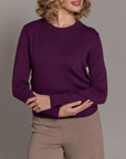 ALASHAN COTTON CASHMERE STACY SHRUNKEN CREW NECK