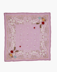 CHAN LUU EMBROIDERED FLORAL BANDANA