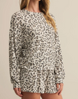 Z SUPPLY LUXE LEOPARD LS TOP