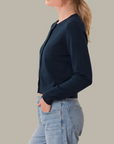 525 AMERICA CLEO SADDLE SHOULDER CARDIGAN