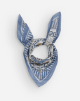 MAISON LECOMTE FLAMENT BRETAGNE COTTON SCARF