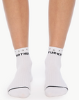 MOTHER THE BABY STEPS ANKLE SOCKS