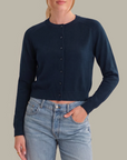 525 AMERICA CLEO SADDLE SHOULDER CARDIGAN
