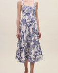 REBECCA TAYLOR LENA MIDI DRESS