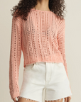 Z SUPPLY UPLAND CROCHET SWEATER