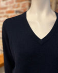 WHITE & WARREN CASHMERE CORE V-NECK