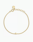 GORJANA WILDER MINI APLHABET BRACELET P