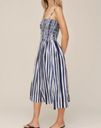 BELLA DAHL SMOCKED MIDI DRESS