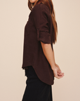 BELLA DAHL SPLIT BACK BUTTON DOWN