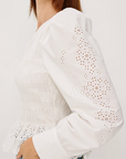 RAILS TABI LONG SLEEVE TOP