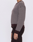 PISTOLA AURA RELAXED CREW NECK SWEATER