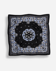 MAISON LECOMTE FLAMENT SMALL SILK BANDANA SCARF