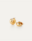 JENNY BIRD MINI TOME HOOP EARRINGS GOLD