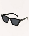Z SUPPLY VILLA SUNGLASSES - BLACK/GREY