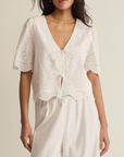 Z SUPPLY OCEANSIDE EMBROIDERED TOP