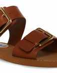 STEVE MADDEN SANTO LEATHER SANDAL