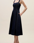 REBECCA TAYLOR GABRIELLE DENIM DRESS