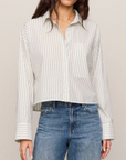 Z SUPPLY FAVORITE STRIPED BUTTON UP TOP