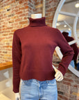 ALASHAN CASHMERE MERINO EDEN FOLD OVER TURTLENECK