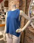 WHITE & WARREN ORGANIC COTTON BLEND SHELL