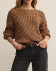Z SUPPLY TIGER'S EYE SWEATER