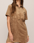 Z SUPPLY LEONE SUEDE MINI DRESS
