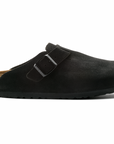 BIRKENSTOCK BOSTON SOFT FOOTBED SUEDE - NARROW
