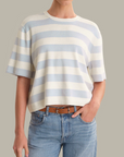 525 AMERICA JUNE COTTON STRIPE PULLOVER