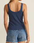 Z SUPPLY NIKO SCALLOP RIB TANK TOP