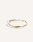 JENNY BIRD DANE BANGLE SET TWO-TONE (L)
