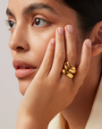 JENNY BIRD (SIZE 7) GOLD SEES RING