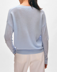 WHITE & WARREN FEATHERWEIGHT CASHMERE V NECK