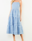 THML BONNIE GINGHAM MIDI DRESS