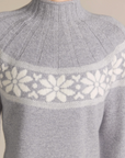 ALASHAN 100% CASHMERE LOVELAND FAIR ISLE W/ ANGORA