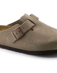 BIRKENSTOCK BOSTON SOFT FOOTBED SUEDE - NARROW