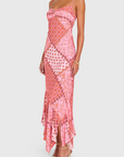 AMANDA UPRICHARD KAYSEE MIDI DRESS