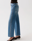 PISTOLA LEXI MID RISE BOWED STRAIGHT